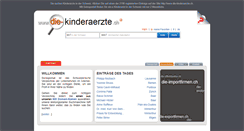 Desktop Screenshot of die-kinderaerzte.ch